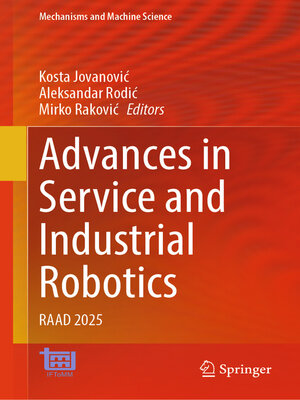 cover image of Advances in Service and Industrial Robotics